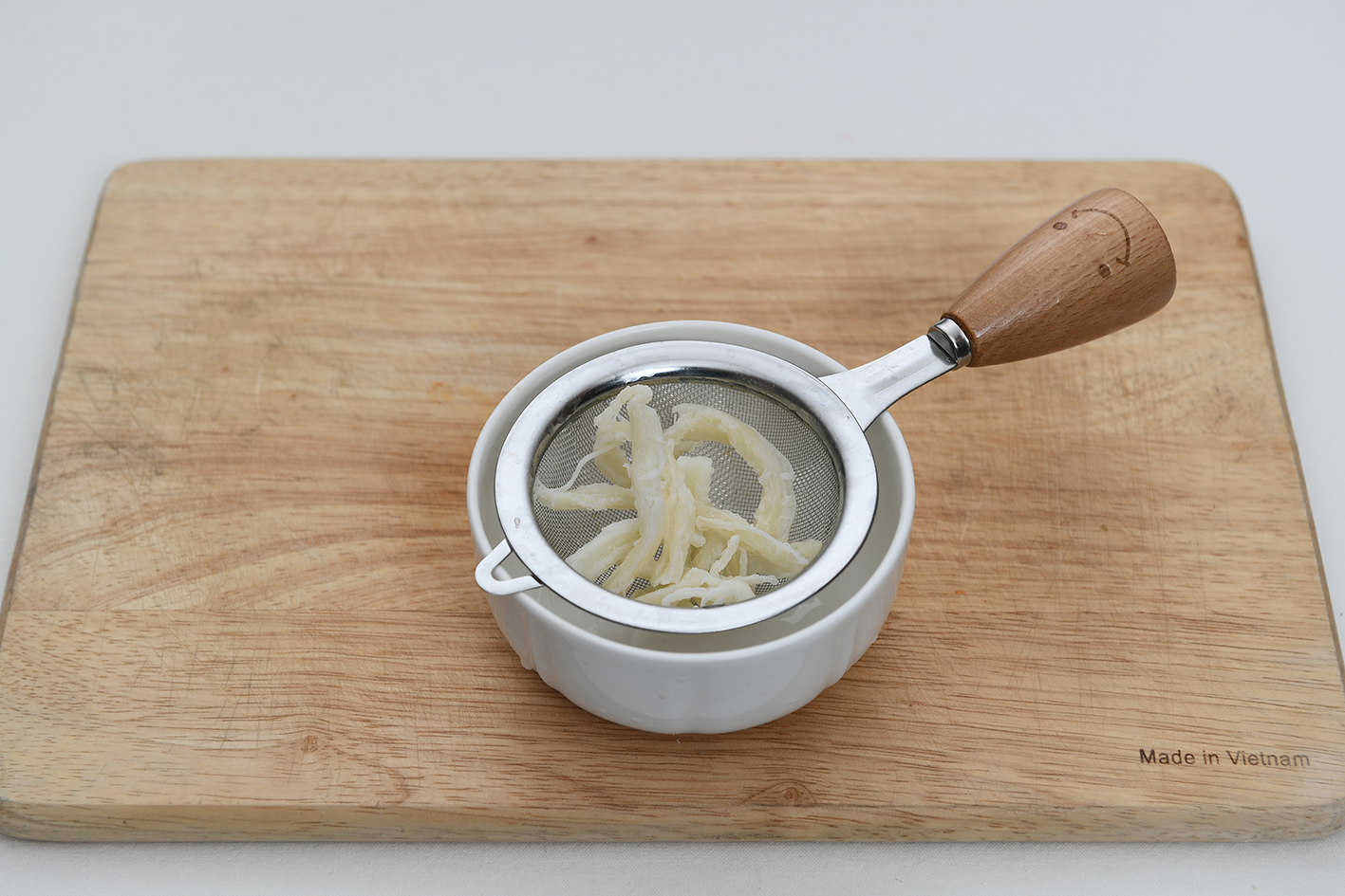 오징어와사비마요무침 1단계 조리 모습