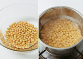 토마토콩조림 1단계 조리 모습