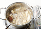 토란순두부찌개 3단계 조리 모습