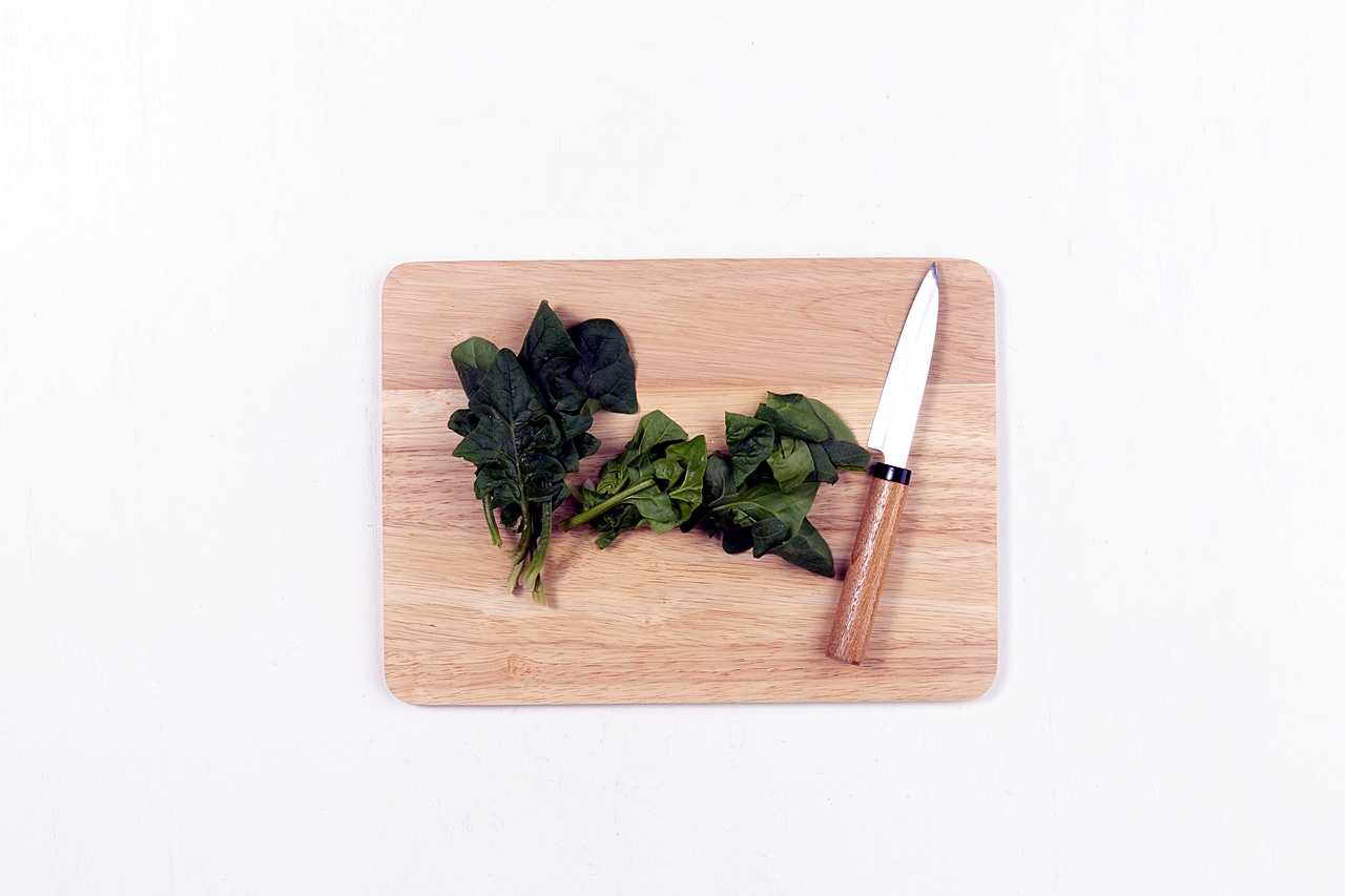 삼색나물, 토마토양념장 3단계 조리 모습