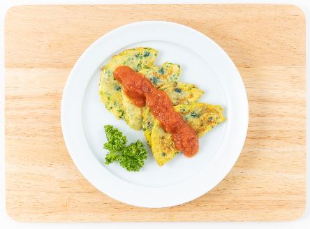 계란만두&토마토소스 5단계 조리 모습