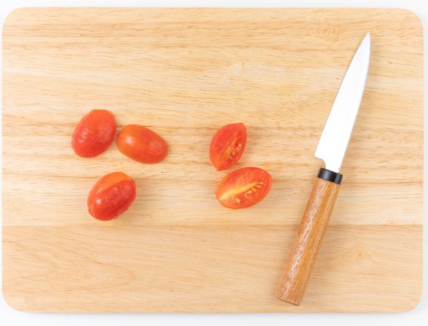 시금치토마토무침 3단계 조리 모습