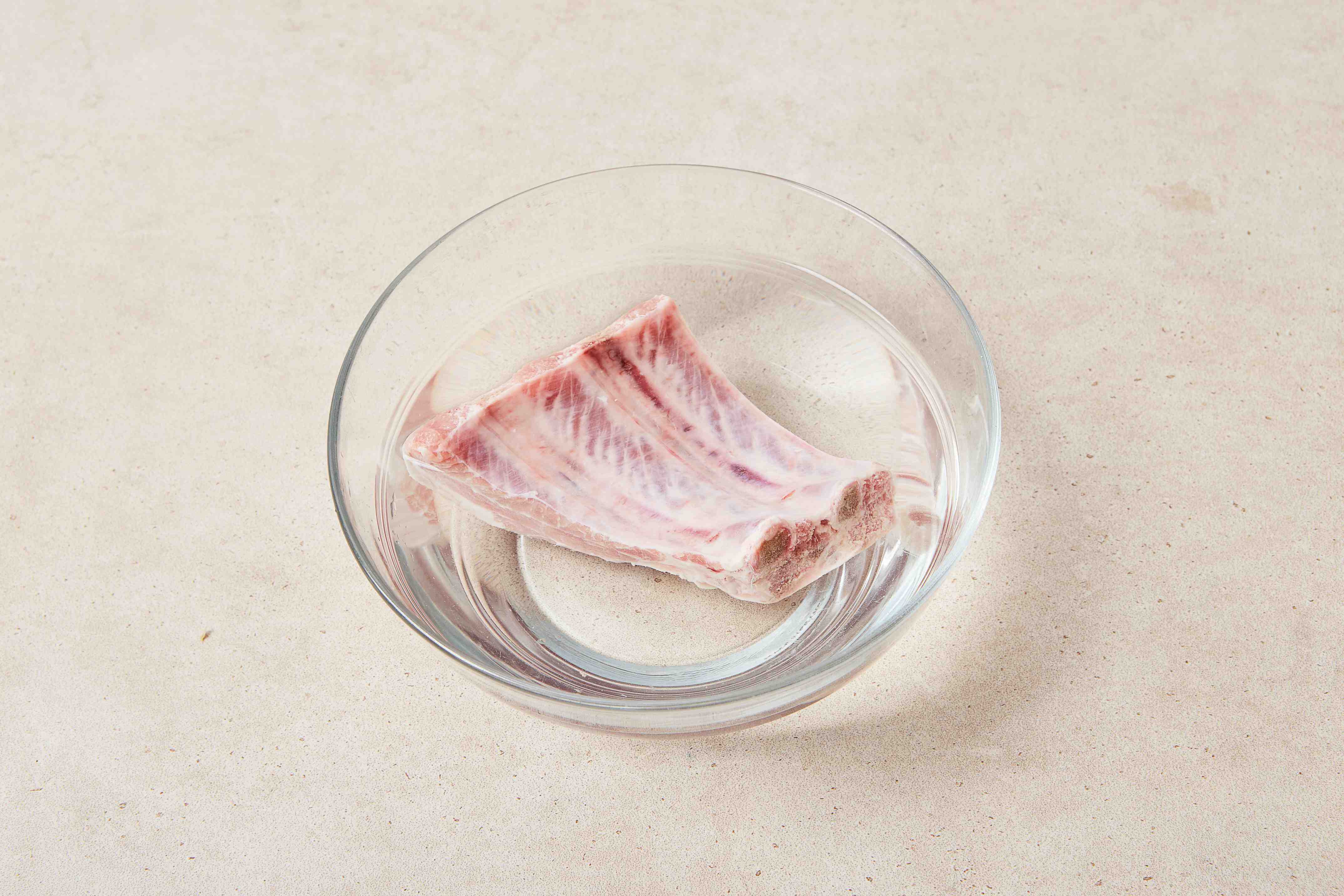 레몬등갈비구이 1단계 조리 모습