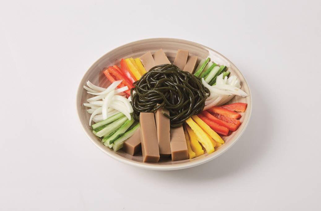 해조비빔국수 4단계 조리 모습