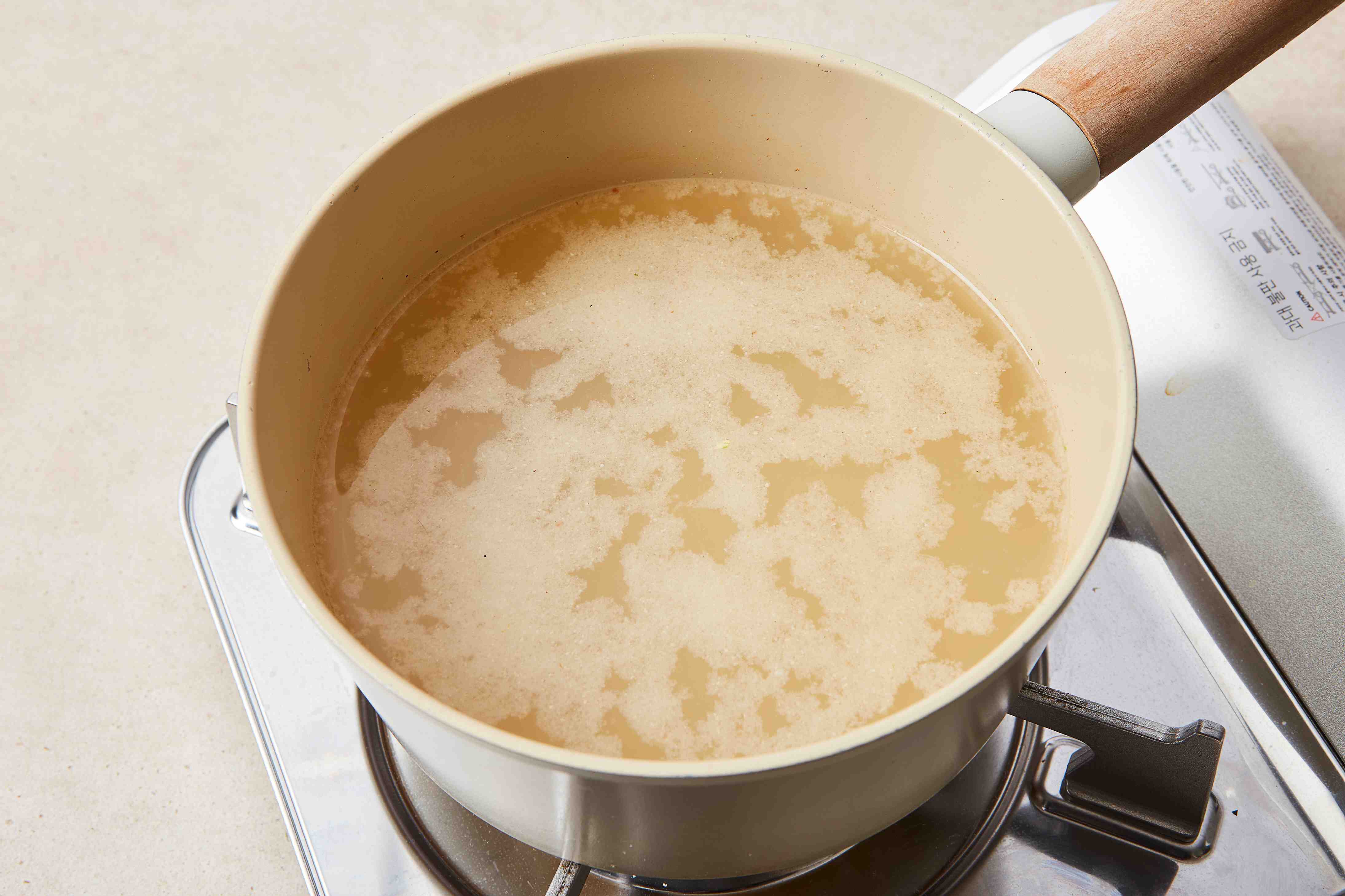 토마토맑은장국 2단계 조리 모습