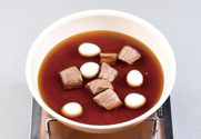 토마토소고기장조림 2단계 조리 모습
