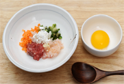 새우완자찜 4단계 조리 모습