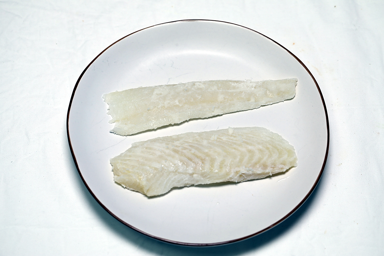 대구버섯구이 1단계 조리 모습